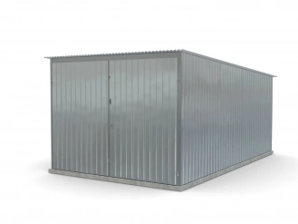 Metalen garage 1