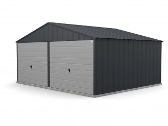 Metalen garage RETRO