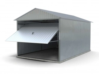Metalen garage 1