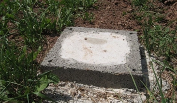 betonnen voetstuk