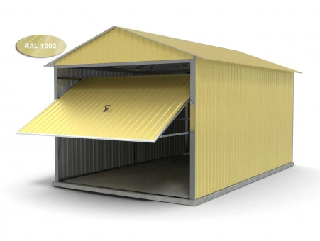 Metalen garage 12
