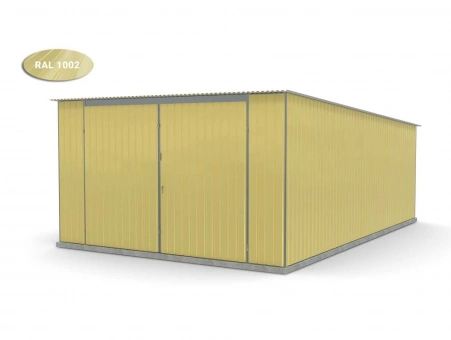 Metalen garage 12