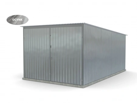 Metalen garage 3m x 5m