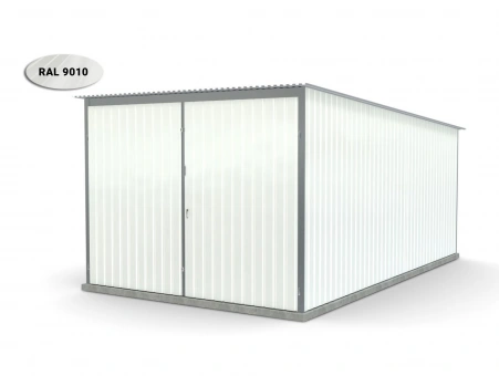 Metalen garage 8