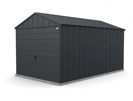 Metalen garage RETRO
