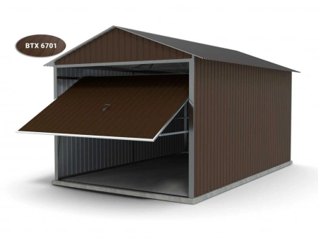 Metalen garage 14